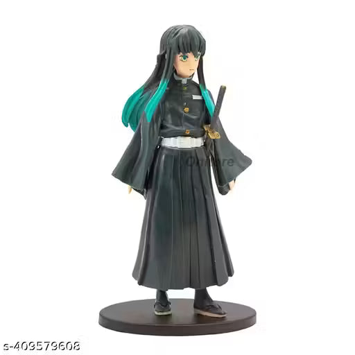 Onitore Demon Slayer Action Figure Muichiro Tokito Standing Height-15cm with great details and PVC material