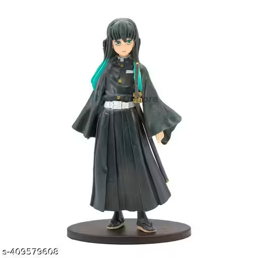 Onitore Demon Slayer Action Figure Muichiro Tokito Standing Height-15cm with great details and PVC material