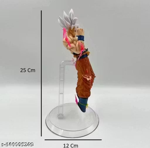 Ultra Instinct Goku Action Figure | 25cm Dragon Ball Super Collectible | Anime Toy for Kids & Fans