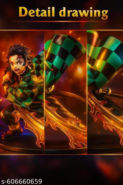 Tanjiro Flaming Sword Action Figure Limited Edition