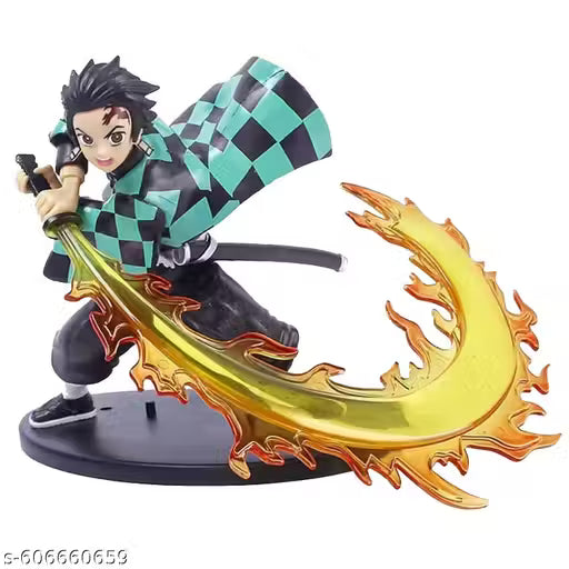Tanjiro Flaming Sword Action Figure Limited Edition