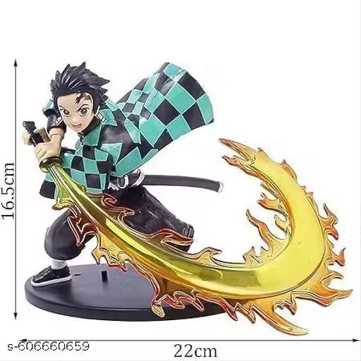 Tanjiro Flaming Sword Action Figure Limited Edition