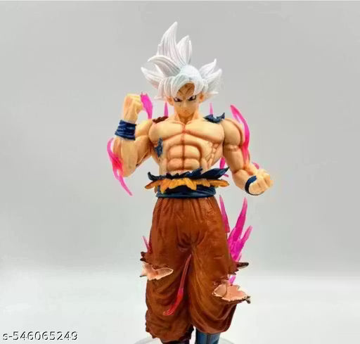 Ultra Instinct Goku Action Figure | 25cm Dragon Ball Super Collectible | Anime Toy for Kids & Fans